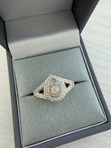 Mary-Jane Tearstone CZ Ring