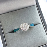 Catherine Solitaire Ring, suitable for 2 sets of . handmade keepsake jewellery