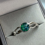 Abigail Cross Band Stainless Steel Ring handmade keepsake jewellery