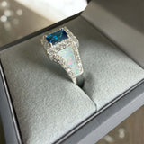 Solid Silver Ocean of Keepsake Ring handmade keepsake jewellery