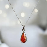 Teardrop Pendant handmade keepsake jewellery