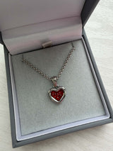 Sweet Memories Heart Pendant Stainless Steel