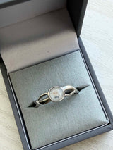Abigail Cross Band Stainless Steel Ring handmade keepsake jewellery