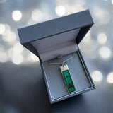 Mens Oblong Pendant handmade keepsake jewellery