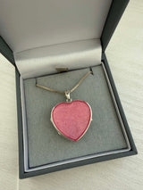 Everlasting Keepsake Large Heart Locket Pendant handmade keepsake jewellery