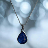 The Biggest Teardrop Pendant - Stainless Steel handmade keepsake jewellery
