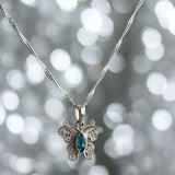Filigree Butterfly Pendant handmade keepsake jewellery