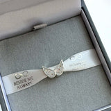 Angel Wings Charm, suitable for 2 sets of . handmade keepsake jewellery