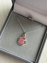 Forever Circle Silver Pendant handmade keepsake jewellery
