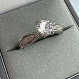 Forever Yours Stainless Steel Solitaire Ring, suitable for 2 sets of . handmade keepsake jewellery