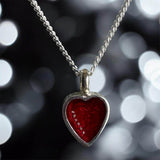 Self-fill Heart Pendant handmade keepsake jewellery