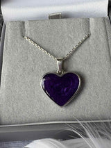 Devoted Heart Pendant handmade keepsake jewellery