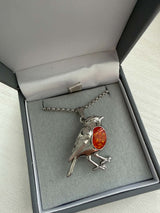 Robbie Robin Stainless Steel Pendant