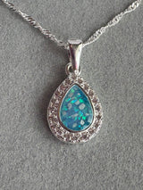 Tearstone Pendant handmade keepsake jewellery