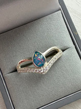 Penelopi Pear Ring handmade keepsake jewellery
