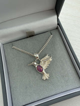 Kingfisher Pendant handmade keepsake jewellery
