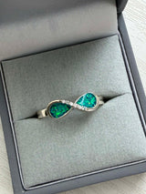 Infinity Twist Ring handmade keepsake jewellery
