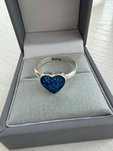Heart of an Angel Ring handmade keepsake jewellery