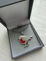 Bob The Robin Stainless Steel Pendant