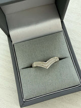 Sparkling Wishbone Ring handmade keepsake jewellery