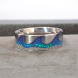 The Sea and Me Channel Ring handmade keepsake jewellery