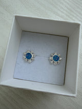 Snowflake Earrings handmade keepsake jewellery