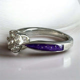 Catherine Solitaire Ring, suitable for 2 sets of . handmade keepsake jewellery
