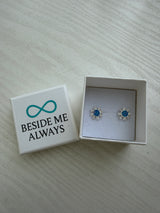Snowflake Earrings handmade keepsake jewellery