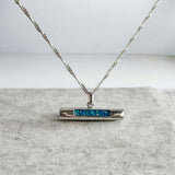 T-Bar Pendant handmade keepsake jewellery