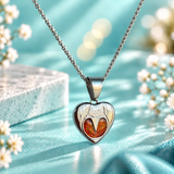 Heart Horse Hoof Stainless Steel Pendant