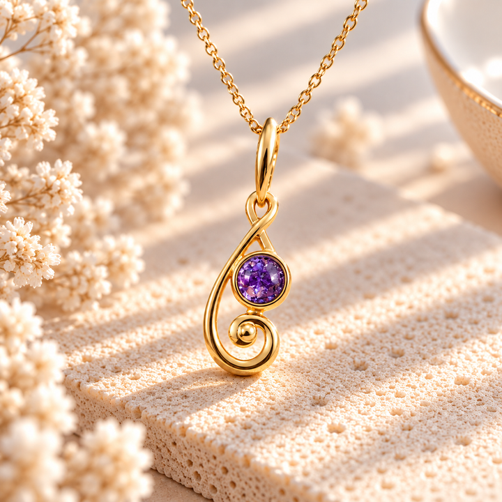 Solid 9ct Gold Close To Me Necklace