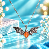 Wings of Twilight Bat Pendant