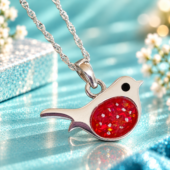 Whispering Robin Pendant