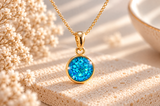 9ct Gold Forever Circle Necklace
