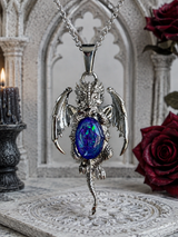 The Soulkeeper Stainless Steel Dragon Pendant handmade keepsake jewellery