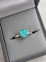 Heart of an Angel Ring handmade keepsake jewellery