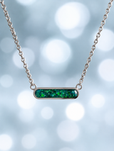 My Beloved Stainless Steel Bar Pendant handmade keepsake jewellery