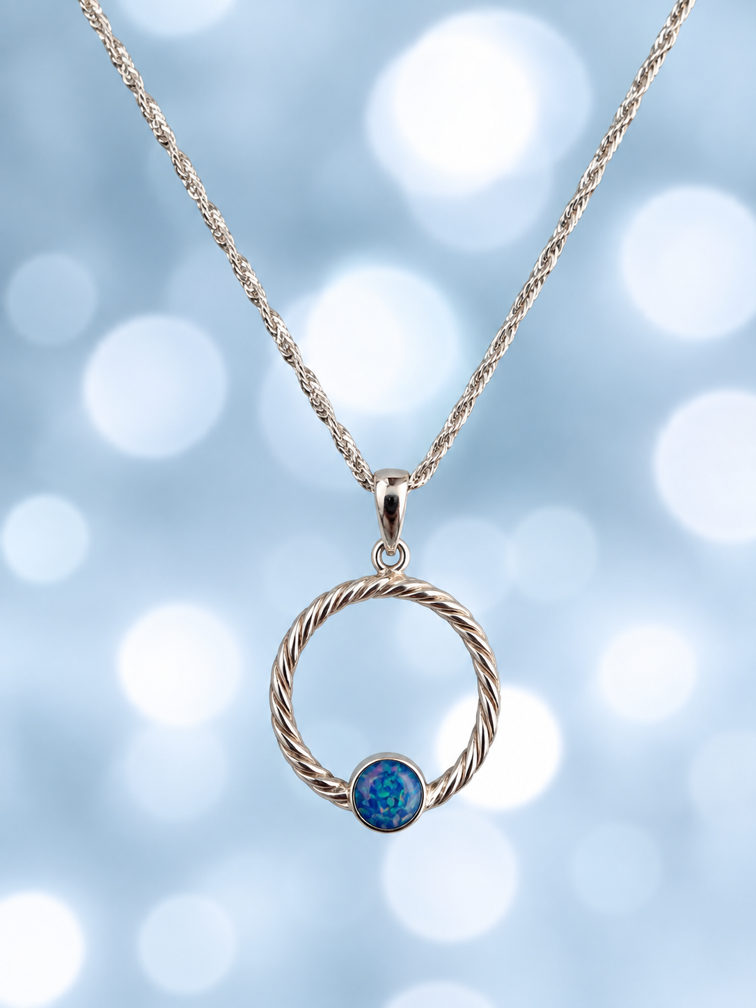 Round Rope Pendant