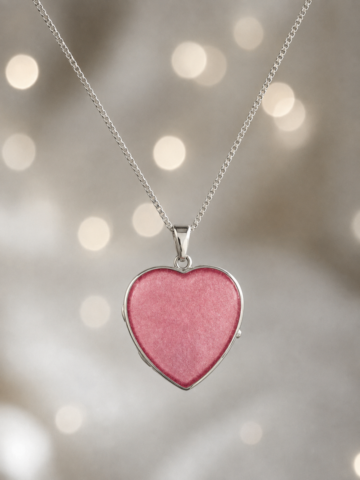 Everlasting Keepsake Large Heart Locket Pendant handmade keepsake jewellery