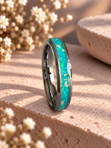 Ladies Ocean Promise Channel Ring (TC) handmade keepsake jewellery