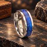 Mens Ocean Promise Channel Ring (TC) handmade keepsake jewellery