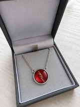 My Beloved Stainless Steel Circular Pendant handmade keepsake jewellery