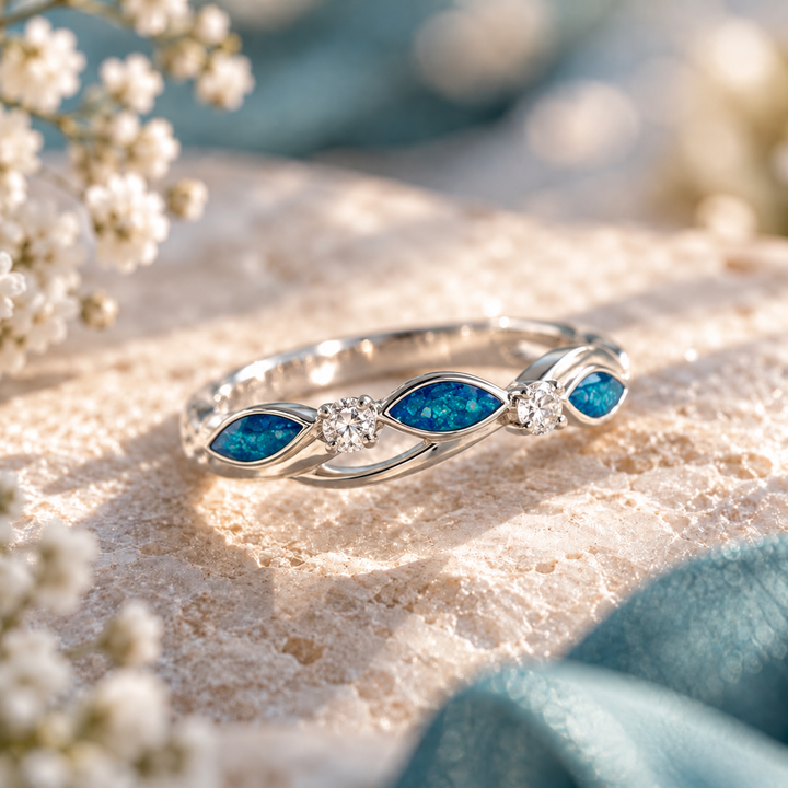 Evelyn Eternity Ring, suitable for up to 3 sets of inclusions