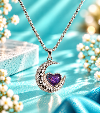 My Beloved Moon Stainless Steel Pendant