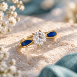 Forever Yours 18ct Gold PVD Solitaire Ring