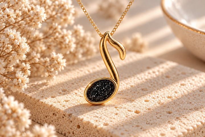 Solid 9ct Gold Timeless Melody Necklace