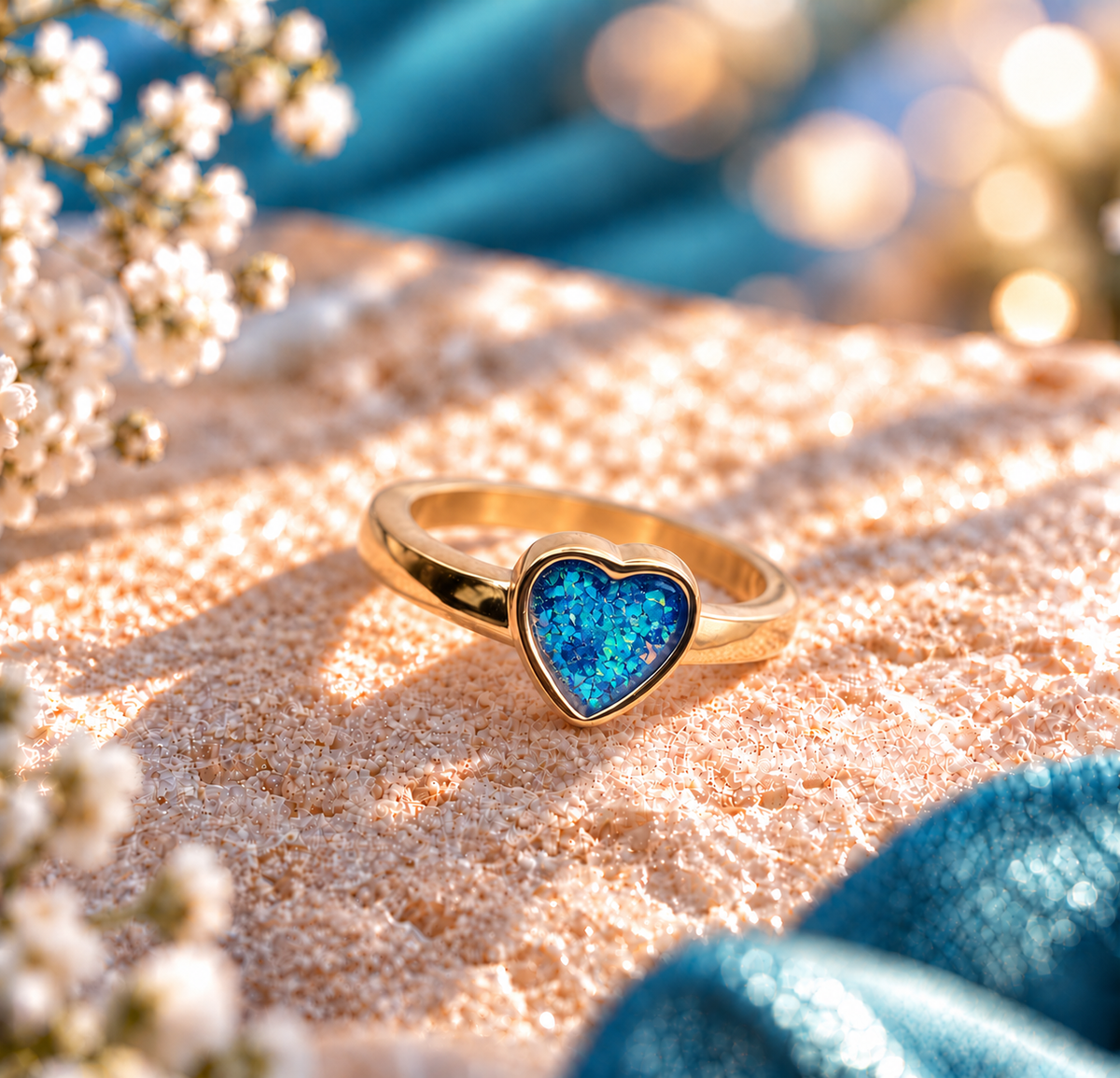 In My Heart 18ct Gold PVD Ring