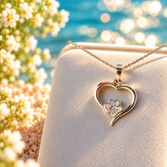 Paw in my Heart Pendant