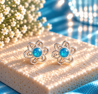 Forever in Bloom Flower Earrings