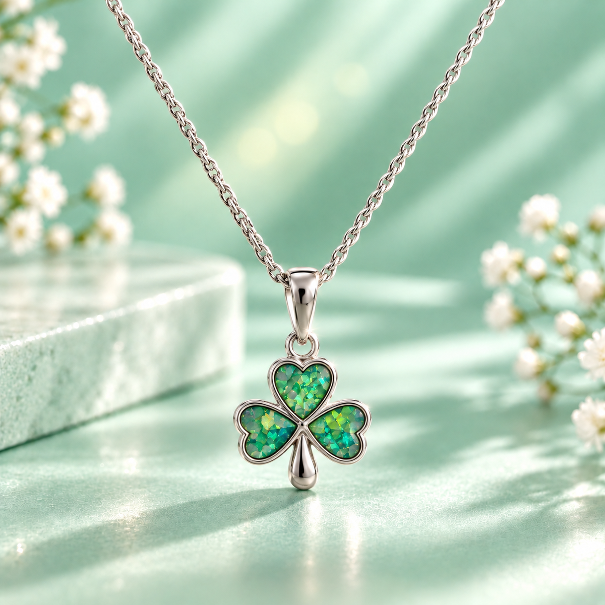 Mini Shamrock Pendant
